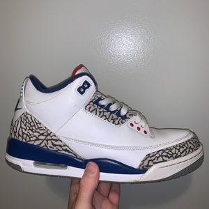 Jordan retro 3 true blue